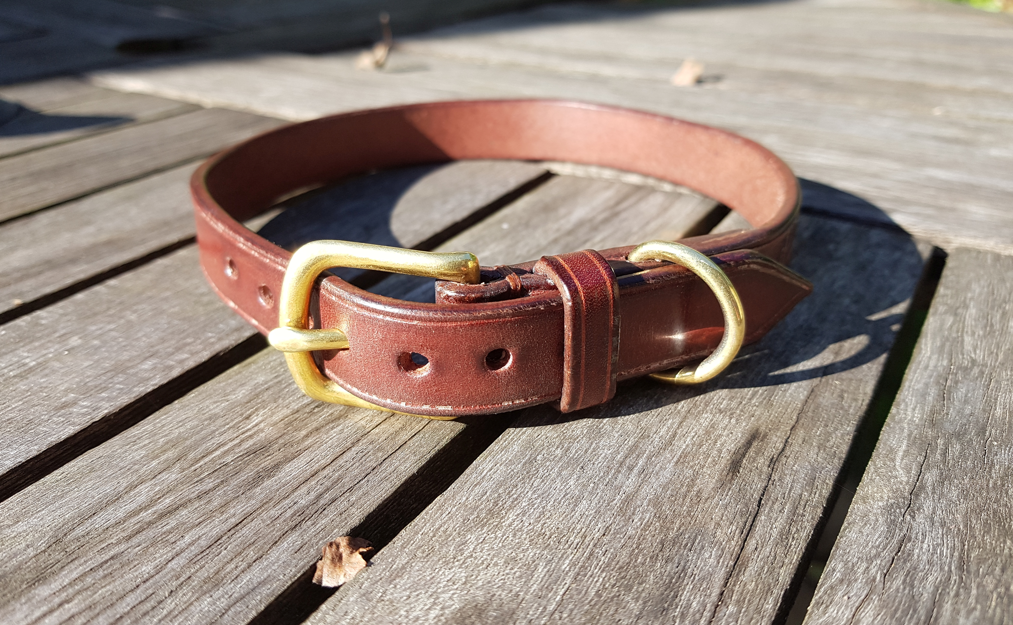 Dog Collar (mahogany)