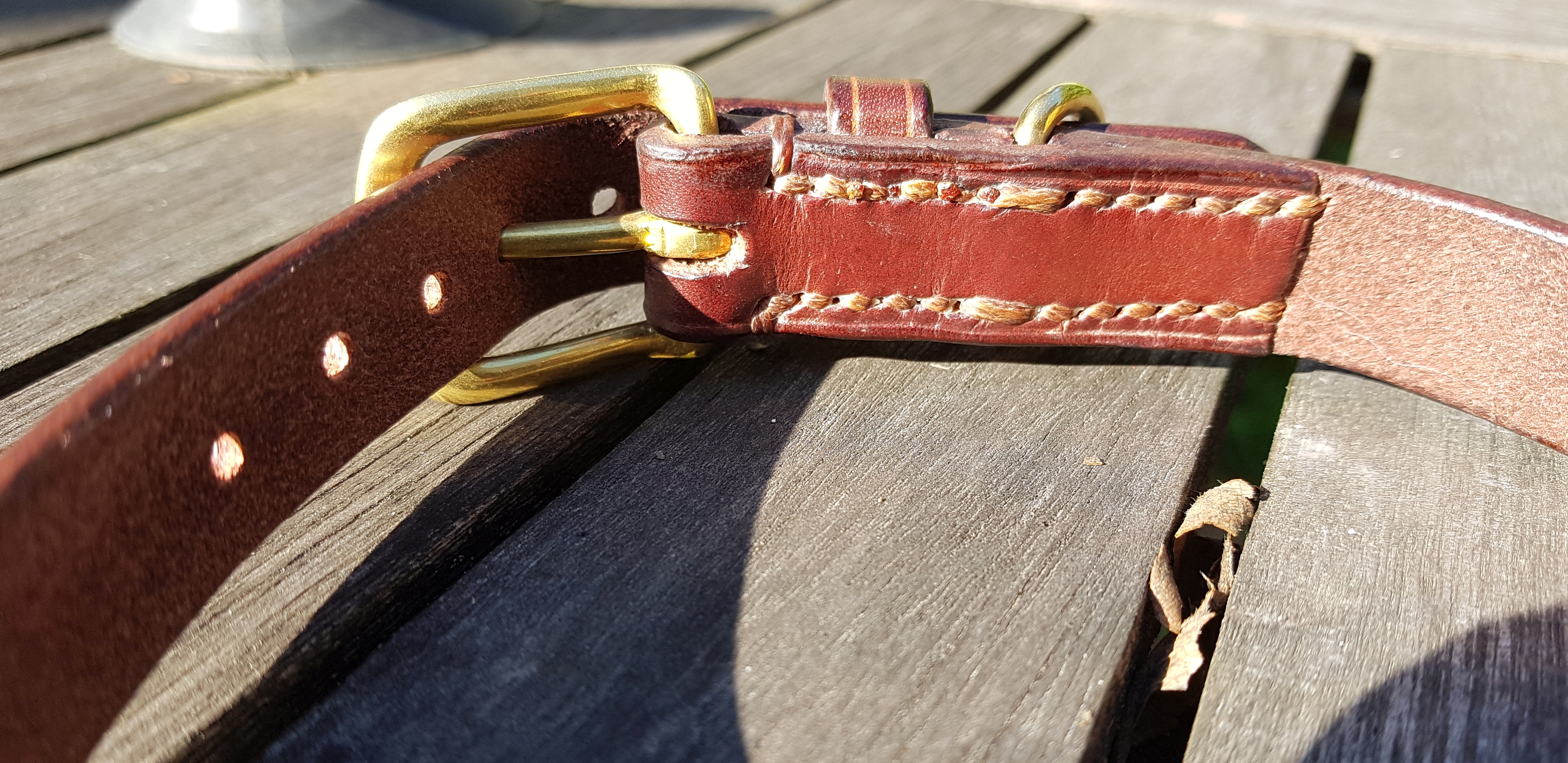 Dog Collar (mahogany)